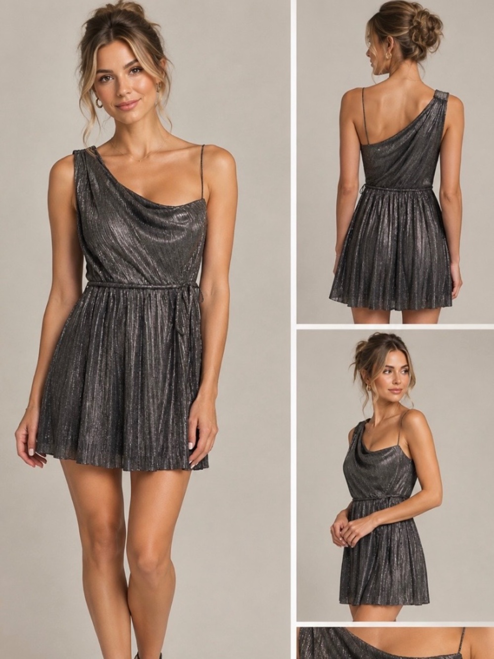 small off shoulder cocktail dress